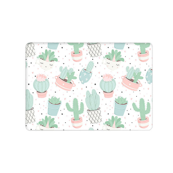 Ikase RS-616WHITE Without Apple Cut Out Logo - Macbook Case - Macbook Air Pro 13" Inch + Free Keyboard Cover