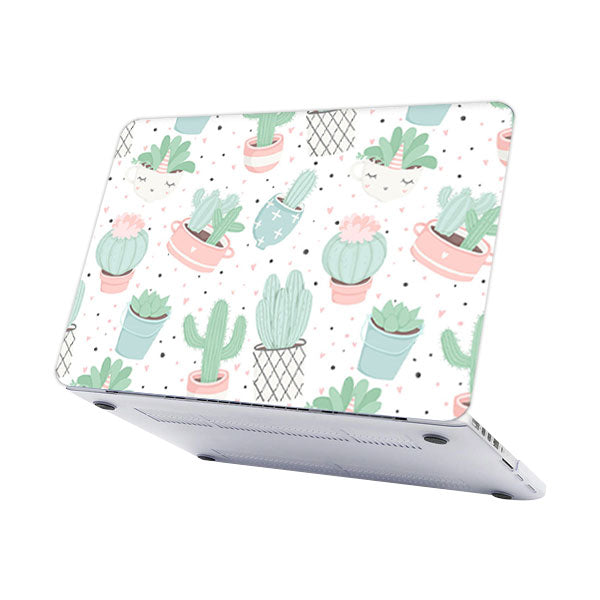 Ikase RS-616WHITE Without Apple Cut Out Logo - Macbook Case - Macbook Air Pro 13" Inch + Free Keyboard Cover