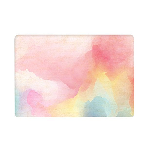 Ikase RS-783WHITE Without Apple Cut Out Logo - Macbook Case - Macbook Air Pro 13" Inch + Free Keyboard Cover