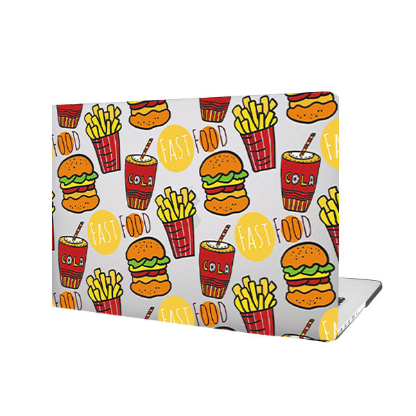 Ikase RS-809BLACK Without Apple Cut Out Logo - Macbook Case - Macbook Air Pro 13" Inch + Free Keyboard Cover