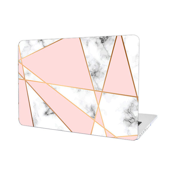 Ikase RS-819WHITE Without Apple Cut Out Logo - Macbook Case - Macbook Air Pro 13" Inch + Free Keyboard Cover