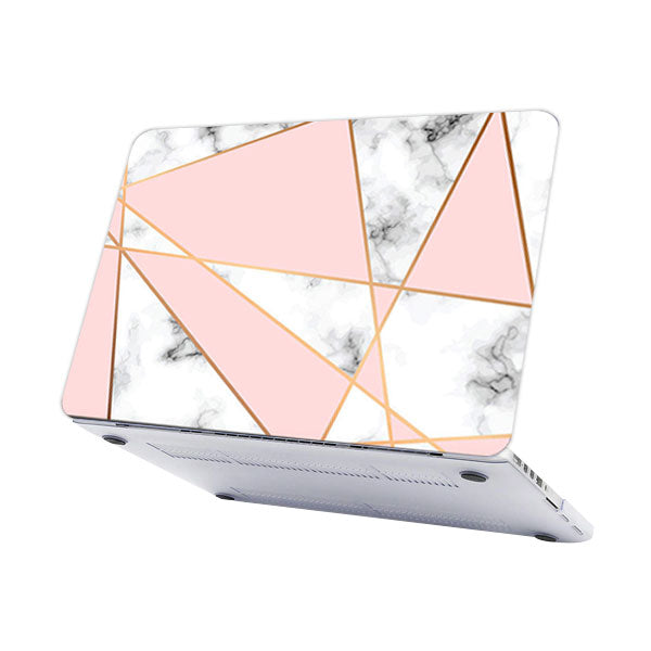 Ikase RS-819WHITE Without Apple Cut Out Logo - Macbook Case - Macbook Air Pro 13" Inch + Free Keyboard Cover