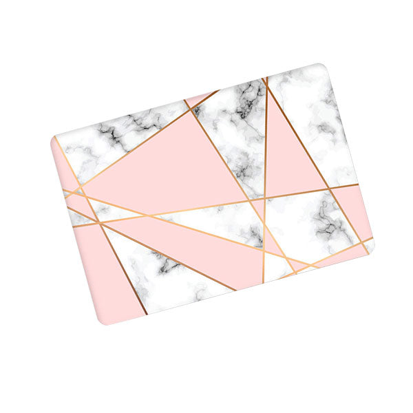 ikase RS-819WHITE Without Apple Cut Out Logo - Macbook Case - Macbook Air Pro 13" inch + Free Keyboard Cover