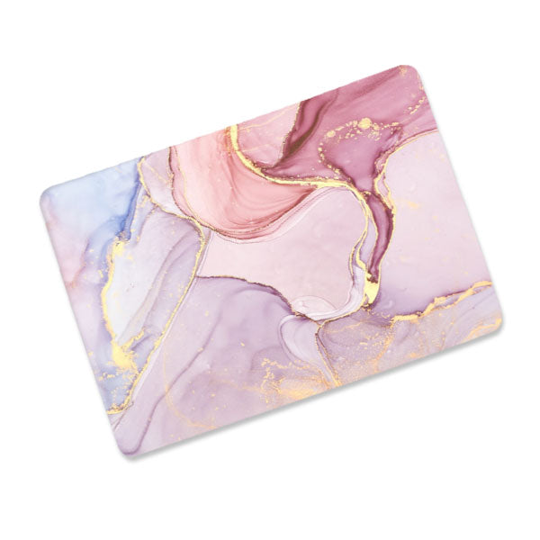 ikase RS-910White Without Apple Cut Out Logo - Macbook Case - Macbook Air Pro M1 M2 Pro Max 13" 13.6" 14" 16" inch + Free Keyboard Cover