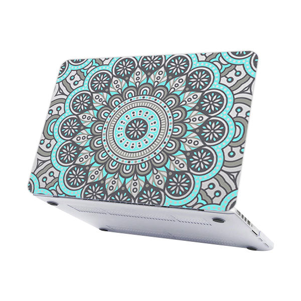 Ikase RS-931 Without Apple Cut Out Logo - Macbook Case - Macbook Air Pro 13" Inch + Free Keyboard Cover