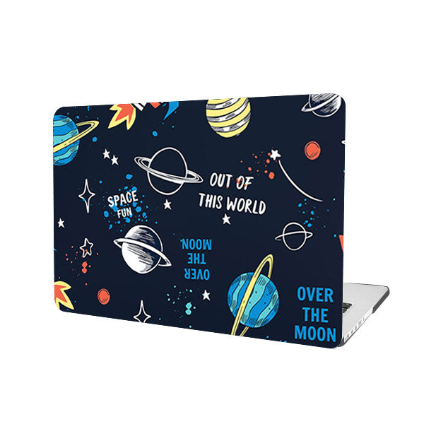 Ikase RS-960BLACK Without Apple Cut Out Logo - Macbook Case - Macbook Air Pro 13" Inch + Free Keyboard Cover