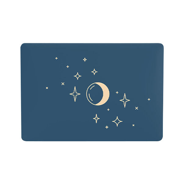 Ikase RS-967BLACK Without Apple Cut Out Logo - Macbook Case - Macbook Air Pro 13" Inch + Free Keyboard Cover