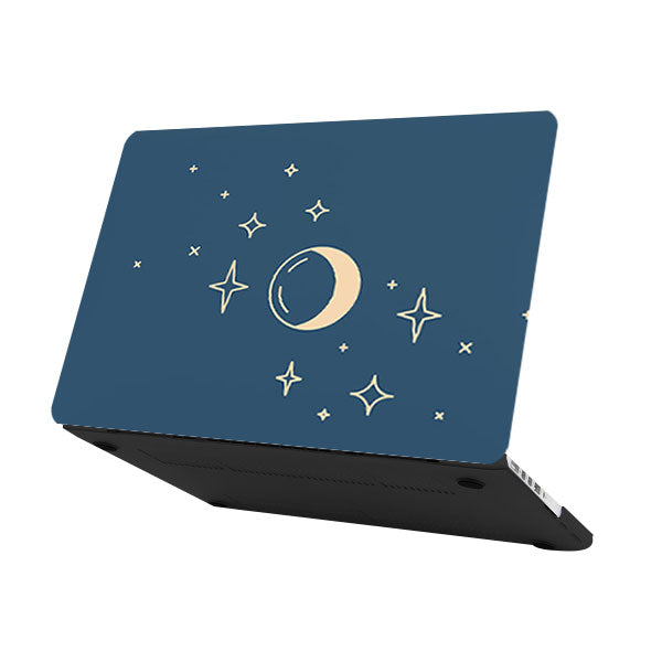 Ikase RS-967BLACK Without Apple Cut Out Logo - Macbook Case - Macbook Air Pro 13" Inch + Free Keyboard Cover