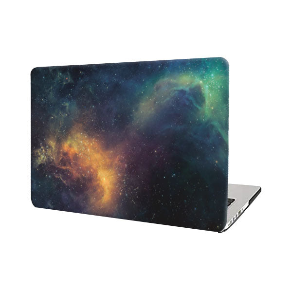 Ikase Star 2 Without Apple Cut Out Logo - Macbook Case - Macbook Air Pro M1 M2 Pro Max 13" 14" 16"inch + Free Keyboard Cover