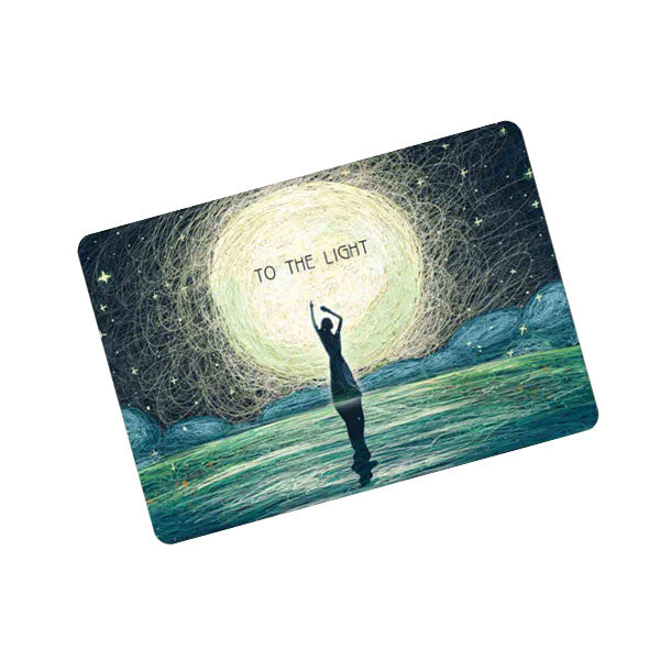 ikase ToTheLight-025 - Macbook Case - Macbook M1 M2 Pro Max 14" 16" inch + Free Keyboard Cover