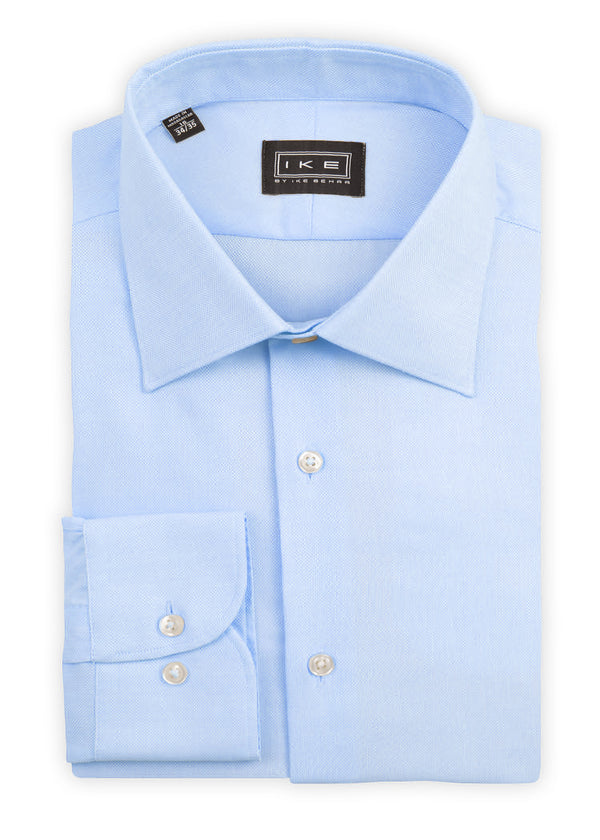 ike behar Blue Royal Oxford Ike by Ike Behar Dress Shirt