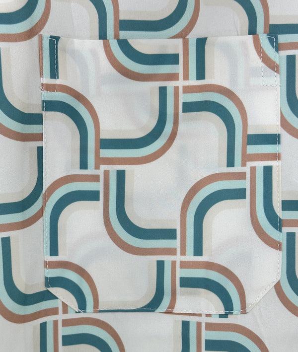 Ike Behar Daylight Metro Top & Bottom Cabana Swim Set