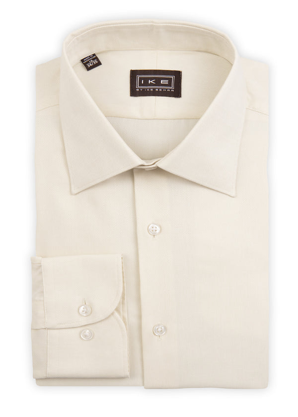 ike behar Ecru Royal Oxford Ike by Ike Behar Dress Shirt