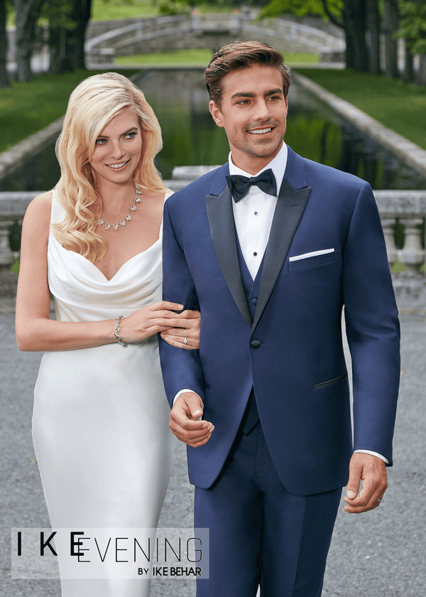 Ike Behar Blake Navy Tuxedo