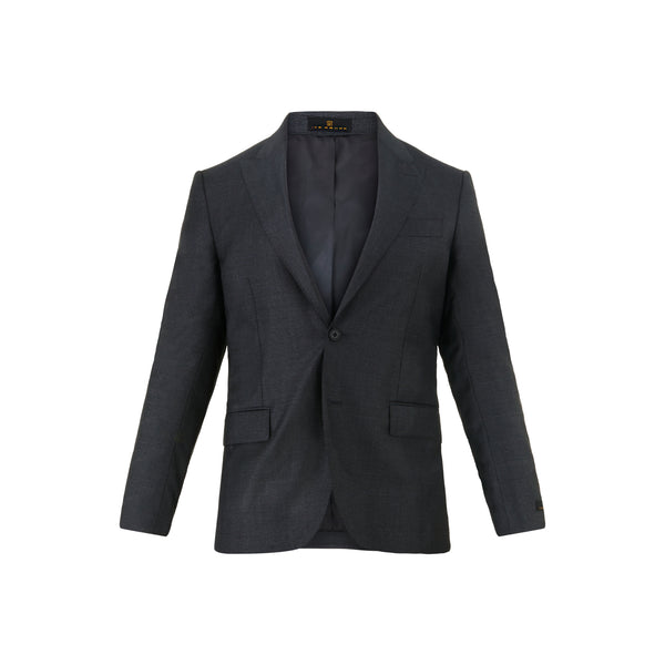 Ike Behar Charcoal Textured Suit