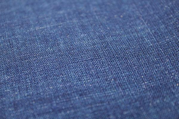 Ike Behar Dark Navy Hand Finished Linen Shirt