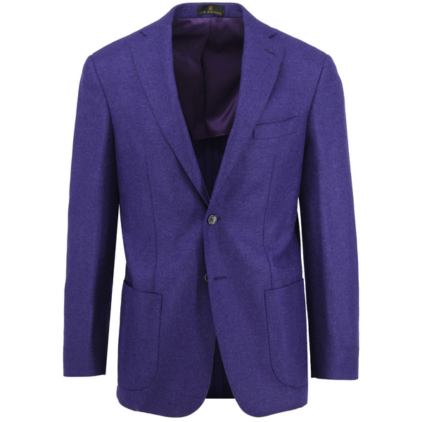 ike behar Deep Purple Cashmere Sport Coat