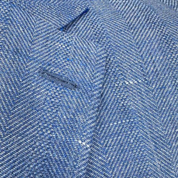 Ike Behar Deep Sky Chevron Sport Coat