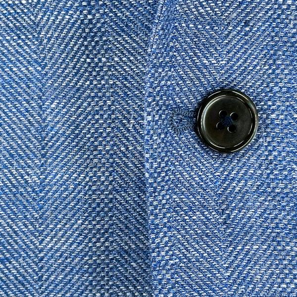 Ike Behar Deep Sky Chevron Sport Coat