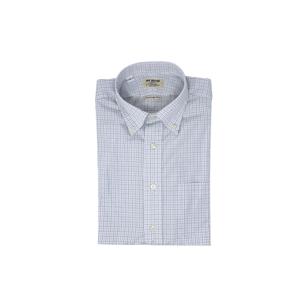 Ike Behar Graph Check Button-Down Shirt