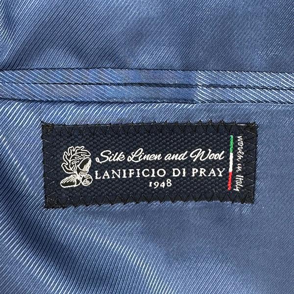 Ike Behar Navy With Red Windowpane Sport Coat