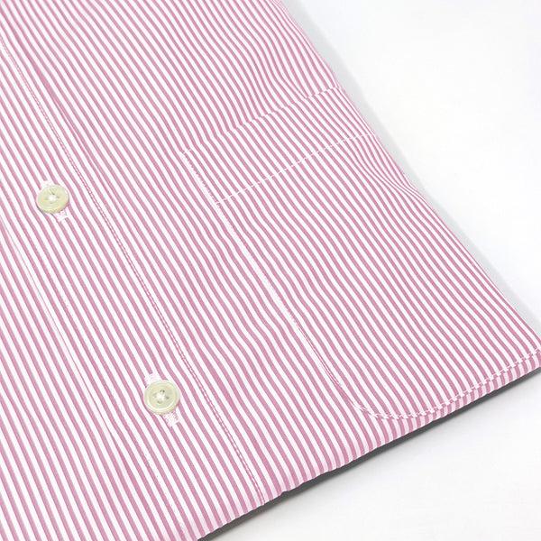 Ike Behar Pink Stripe Button-Down Shirt