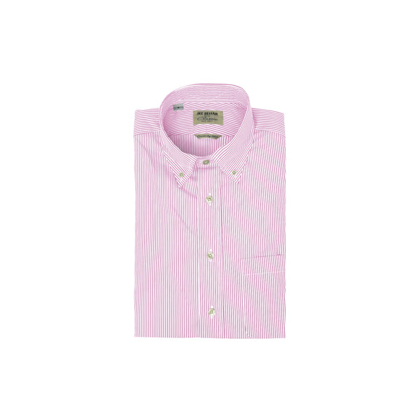 Ike Behar Pink Stripe Button-Down Shirt