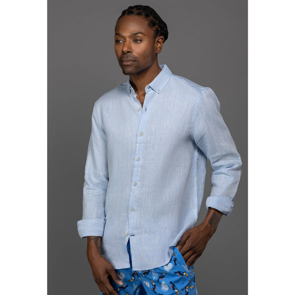 Ike Behar Regatta Blue Tucan Swim Shorts