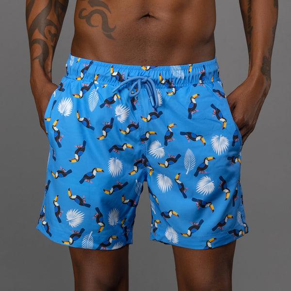 ike behar Regatta Blue Tucan Swim Shorts