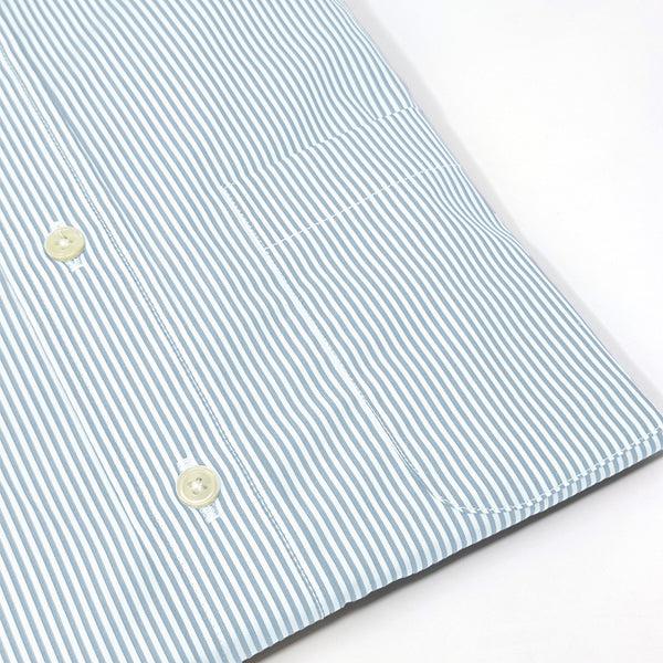 Ike Behar Sky Stripe Button-Down Shirt