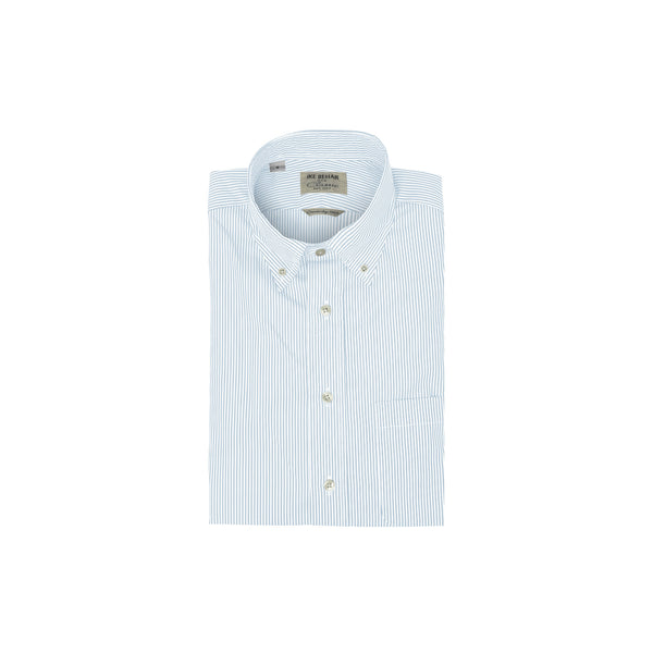 Ike Behar Sky Stripe Button-Down Shirt