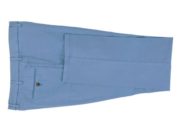 ike behar Surf Blue Stretch Cotton Pants