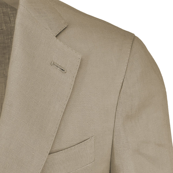 Ike Behar Tan Linen Sport Coat