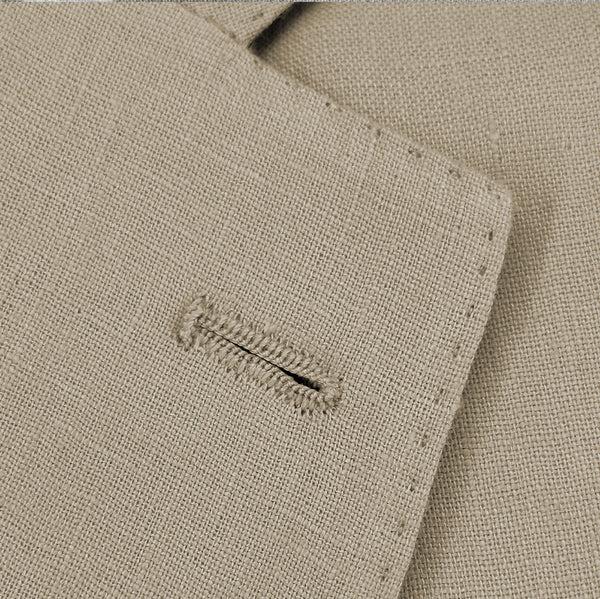 Ike Behar Tan Linen Sport Coat