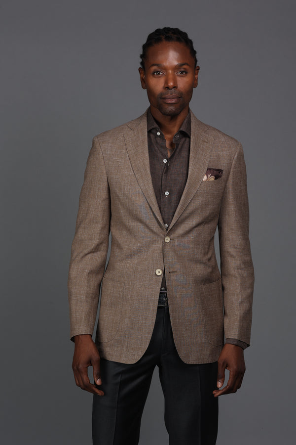 Ike Behar Tan Summertime Sport Coat