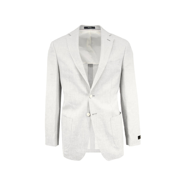 Ike Behar White Summertime Sport Coat