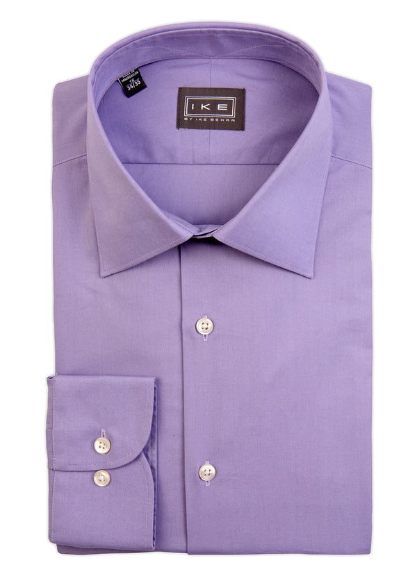 ike behar Lavender Broadcloth Ike by Ike Behar Dress Shirt