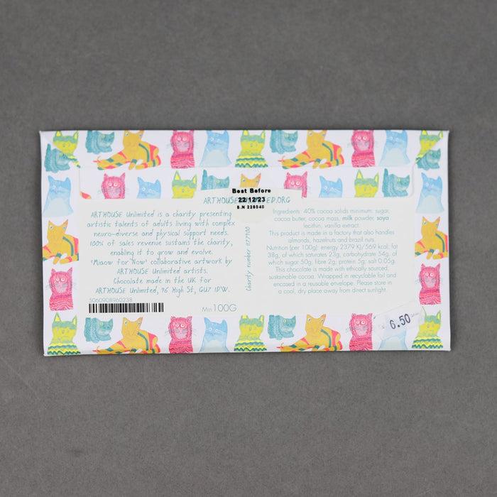 Ikon ARTHOUSE Unlimited Miaow For Now Silky Milk Chocolate