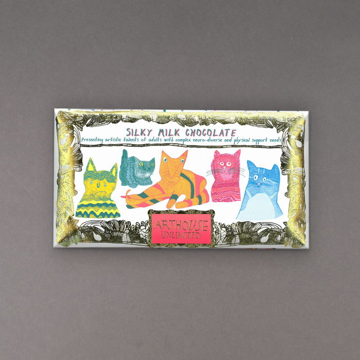 ikon ARTHOUSE Unlimited Miaow for Now Silky Milk Chocolate