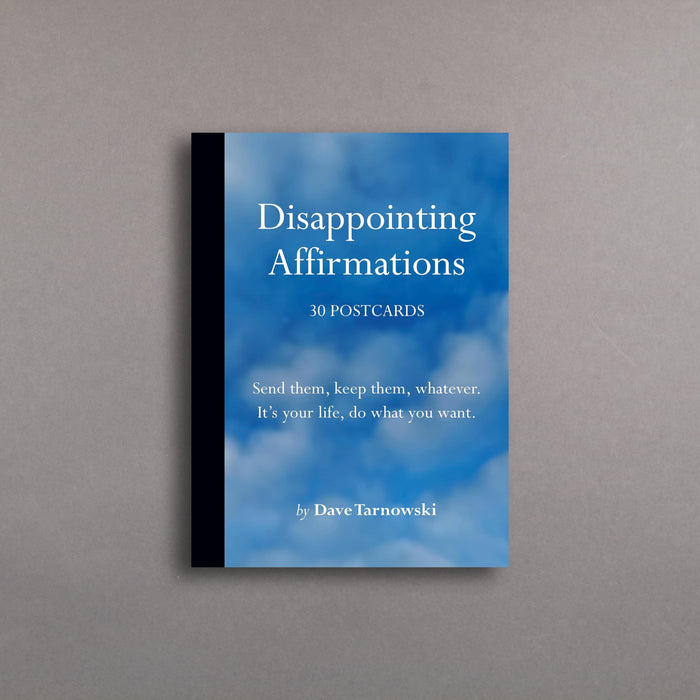 ikon Chronicle Books Disappointing Affirmations: 30 Postcards
