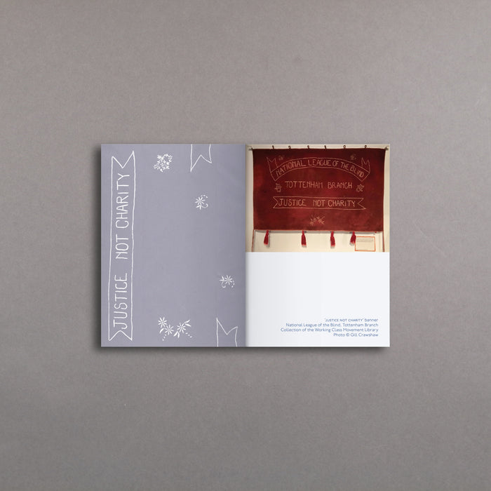 Ikon Common Thread Press Rights Not Charity - Protest Textiles And Disability Activism