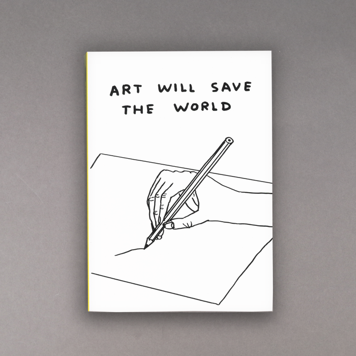 ikon David Shrigley Art Will Save The World - Sketchbook A5