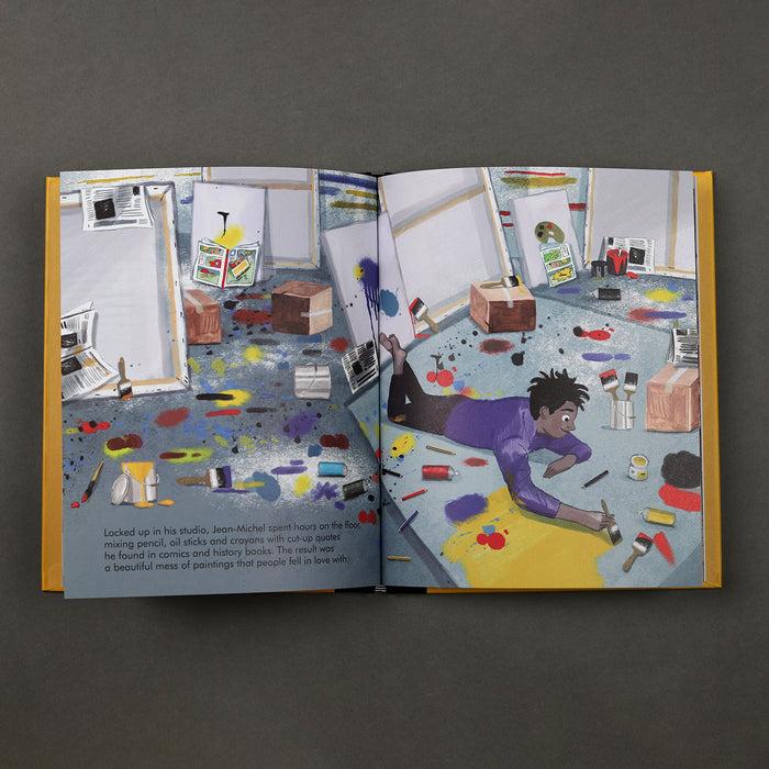 Ikon Frances Lincoln Children's Books Little People Big Dreams: Jean-Michel Basquiat