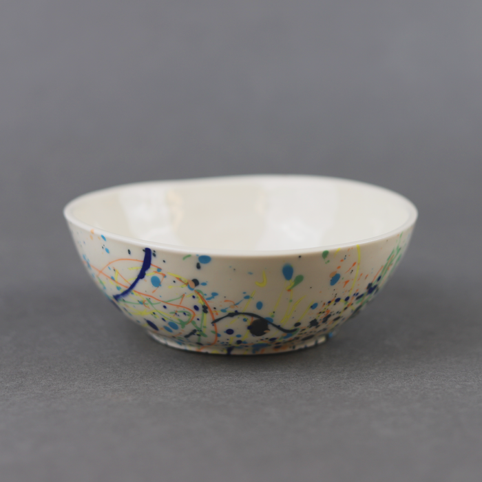 ikon Anya Lawrence Paint Splatter Cereal Bowl