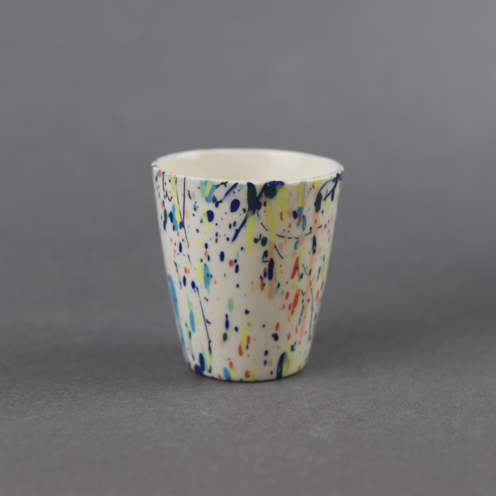 ikon Anya Lawrence Paint Splatter Plant Pot Small