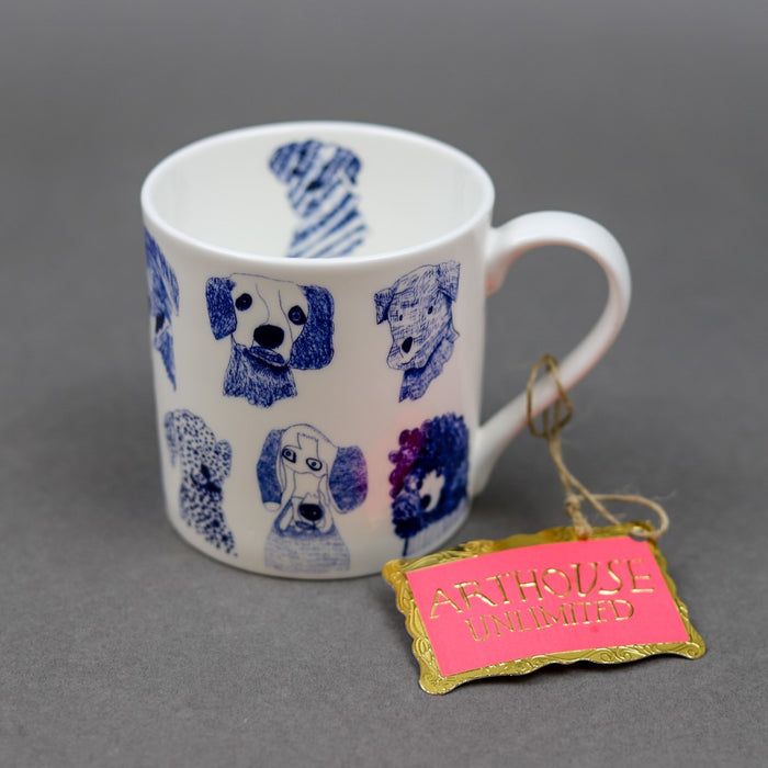 ikon ARTHOUSE Unlimited Blue Dogs Mug