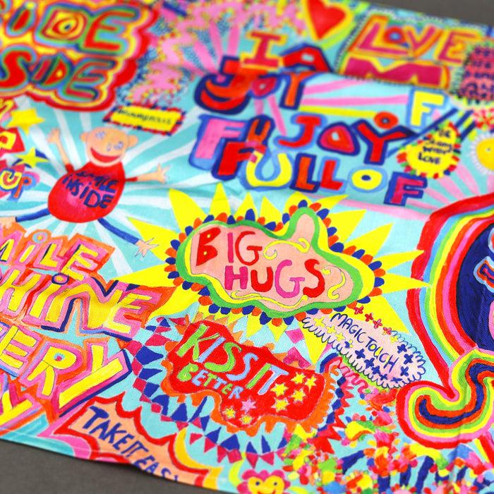 Ikon ARTHOUSE Unlimited Full Of Joy Tea Towel