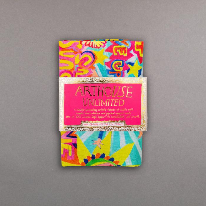 ikon ARTHOUSE Unlimited Full of Joy Tea Towel