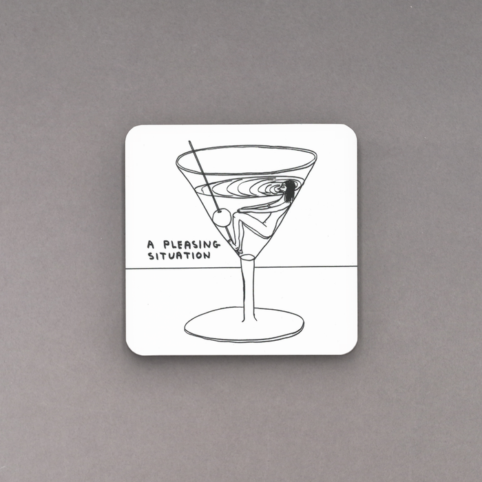 ikon David Shrigley A Pleasing Situation - Coaster