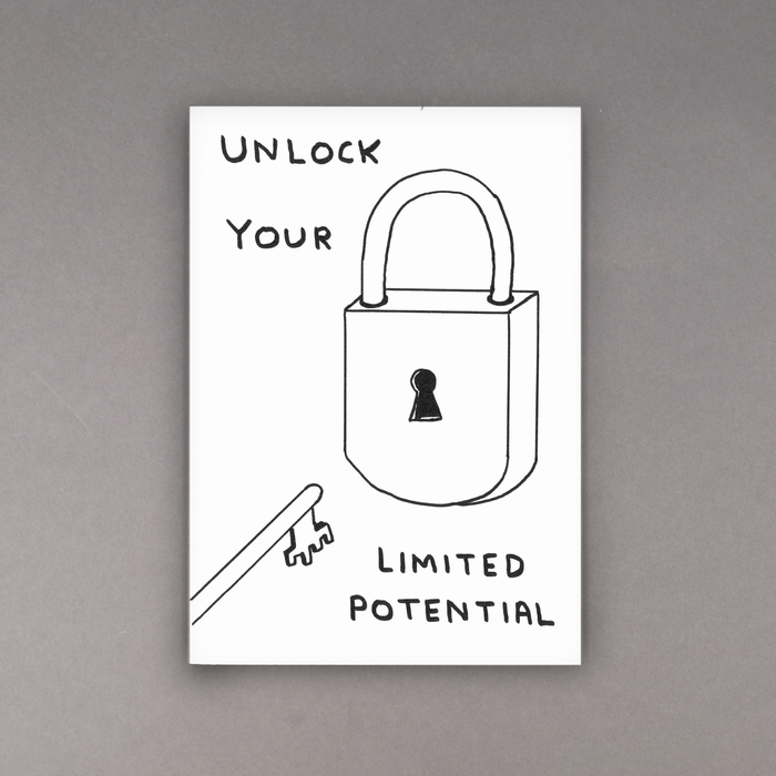 ikon David Shrigley Limited Potential - Notebook A5